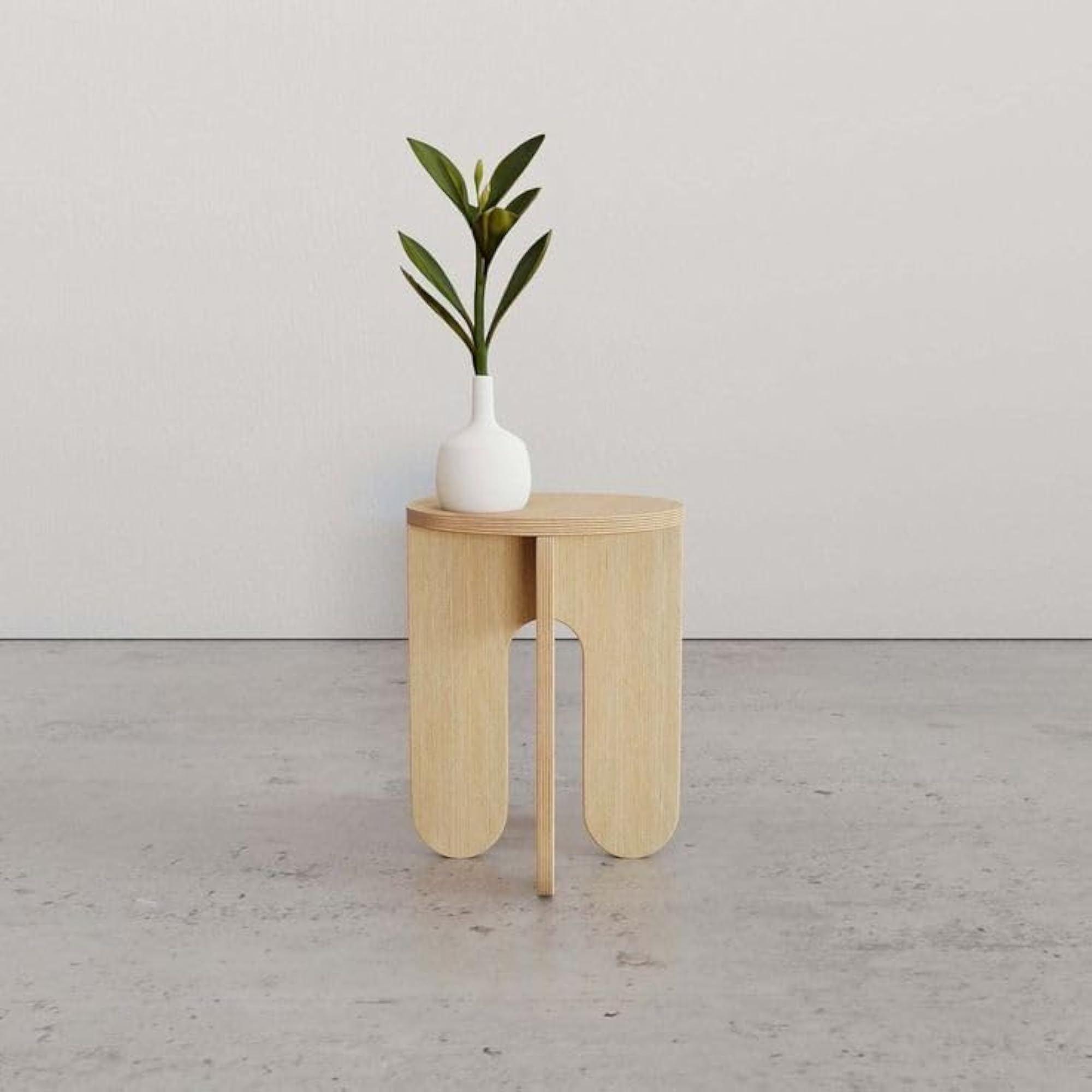 Solid Wooden Foldable Stool for Home & Office