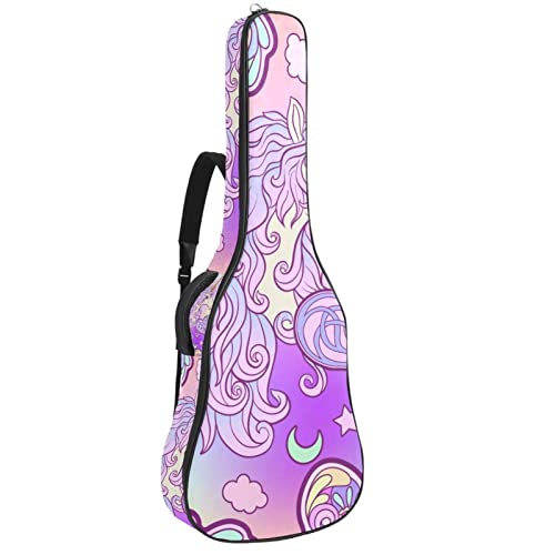 Housse pour guitare classique étanche motif requins résistant aux chocs