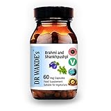DR WAKDE’S® Brahmi y Shankhpushpi Cápsulas I 100% Natural I 60 cápsulas I Productos ayurvédicos I Sin aditivos I I Descuentos I
