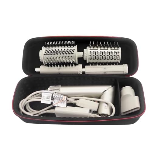 Hooshion Hard Travel Case Carry Bag Storage Bag for Dyson/Shark Airwrap Styler, Hair Curler AccessoriesStorage Bag, Travel Case for Shark Flexstyle(Not Applicable to New Dyson)