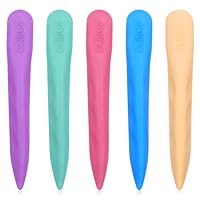 5 Stück Dreieckradierer Radiergummi Stift, Dreieck Radiergummi Schule, Weicher Aesthetic Radiergummis Set, Erasers für Schule, Skizzen, Gemälden, Künsten, Büro