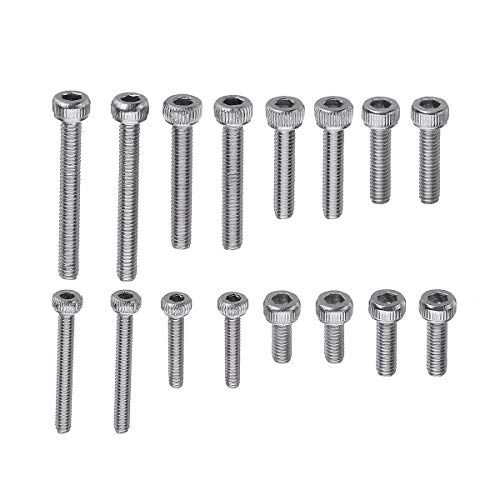 50Pcs/Set Universal Turntable Headshell Cartridge Mounting Kit Stainless Steel Bolts Hex Socket Head Screws Nuts Set With Mixed Boxed. #TOP4