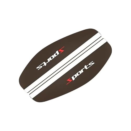 Tryagat 2 Rain Eyebrow for Volkswagen Touareg III (CR, facelift 2023) 2023-2026, Mirror Cover Rain Guard Side Mirror Deflector Sun Shade Weatherproof Mirror Protection Door Mirror Accessory