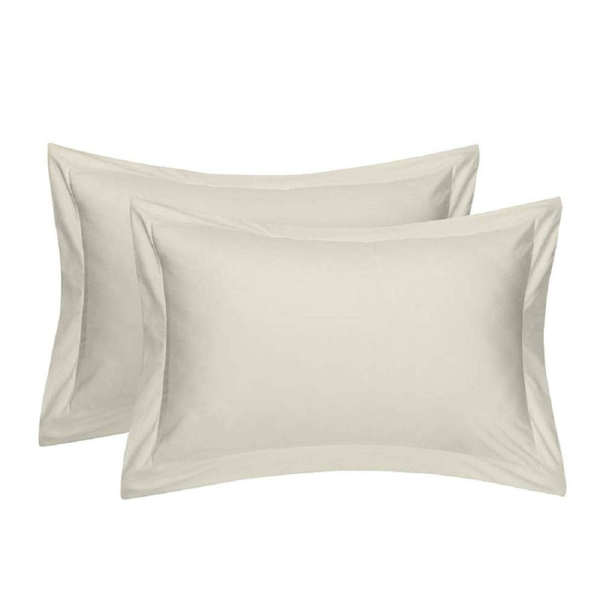 Dark Gray Cotton Pillow Covers - Set of 2 -5
