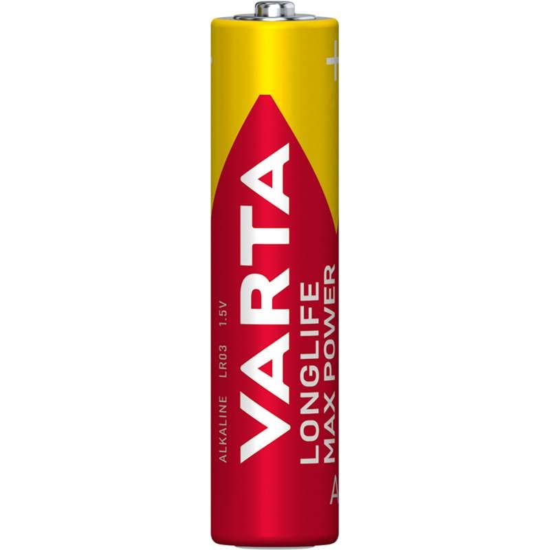 VARTA AAA Batterien – 12 Stück Longlife Max Power, Alkaline, 1,5V, Made In Germany