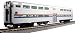 Kato USA Model Train Products Pullman Amtrak Phase III Bi-Level 4-Window Cab Coach