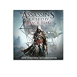 LIANGBO Assassins Creed Black Flag Shanties Poster dekorative Malerei Leinwand Wandkunst Wohnzimmer Poster Schlafzimmer Malerei 20x20inch(50x50cm)