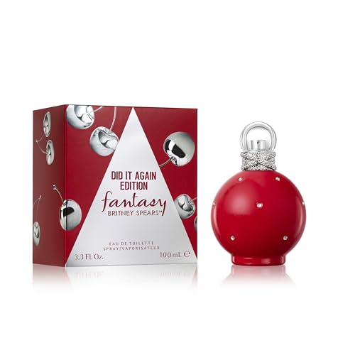 Image of Britney Spears Fantasy: Did It Again Edition, Eau De Toilette EDT Spray for Women, 3.3 Fl Oz / 100mL