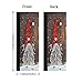 Pardick Christmas Cute Gnome Xams Snowflakes Refrigerator Door Handle Covers Set of 2 Washable Fridge Dishwasher Oven Mocrowave Door Decor Protector Handle Cover Keep Your Kitchen Appliance Clean