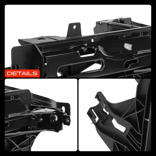 Frankberg 2x Frontmaske Frontblech Vorne Links Rechts Kompatibel mit 5er F10 518-550 2.0L-4.4L 2009-2016 5er F10 F18 520i 5er Touring F11 518-550 Replace# 51647200794