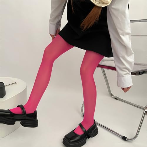 Women Solid Candy Colored Thin Seamless Pantyhose Spring and Semi Opaque Colorful Elastic Footed Tights Stockings4