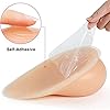 OBASDFD Protesi Mammarie In Silicone Autoadesive Con Capezzolo Realistico For L'aumento Del Seno Femminile - Supporto For Mastectomia, Crossdresser E Cosplay(Nude,1000g/Pair)