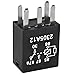 Automotive Relay 13502750 (Pack of 4), Automotive Power Relay - 5 Pins Easy Plug-in Installation for Reliable Performance