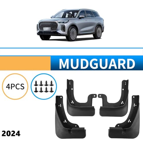 Salpicaduras de vehículos Chery Tiggo 8L 2024: protección resistente a impactos para coche 3