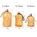 QuiFit Motivational Gallon Water Bottle - with Time Marker & Handle BPA Free Reusable Sports Water Jug Helps You Drink More Water(Orange,1 Gallon)