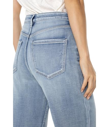 Liverpool Women's Stride High-Rise Crop Wide Jean W/Cut Hem 26"4