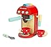 Price comparison product image Le Toy Van - Honeybake Wooden Cafe Machine Set Pretend Kitchen Play Toy Set | Kids Role Play Toy Kitchen Accessories