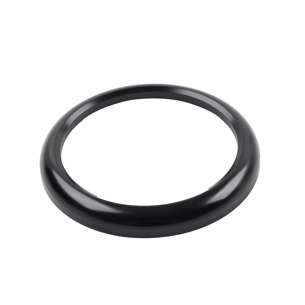 Cnfang4 Stopwatch Ring Compass Cover Black Aluminum Alloy for Porsche 718 2016-2022 1 Pc