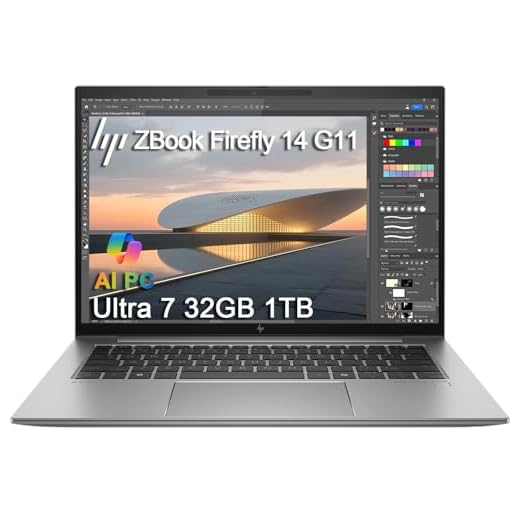 HP ZBook Firefly 14 G11 Mobile Workstation Laptop (14" FHD+ Touchscreen, 64GB DDR5, 2TB SSD, AMD Ryzen 7 8840HS (> Intel i7-1355U)) for Designer, Engineer, 2 x Thunderbolt 4, IR Webcam, Win 11 Pro