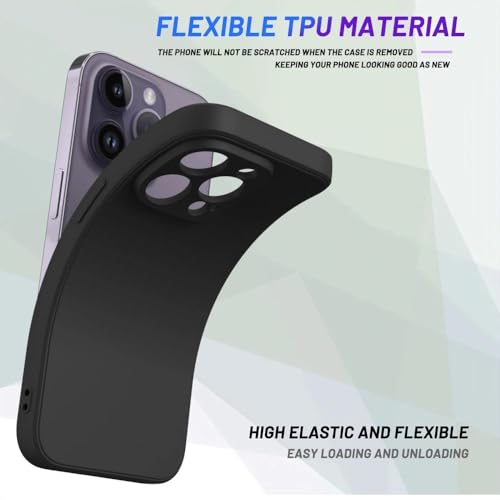 Image of for iPhone 17 Air Case Black, Scratch Resistant with Soft Touch, Slim Thin Phone Cover for iPhone 17 Air