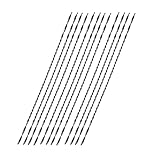 WOONEKY 12pcs U-Shaped DIY Sawing Spiral Blades Multi-Function Cutting Accessories Set for Woodworking and Craft Hand Tools