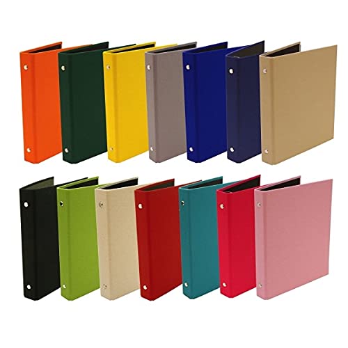 Amazon | KDMオリジナル A5 6穴 システム手帳バインダー 帆布 リング径