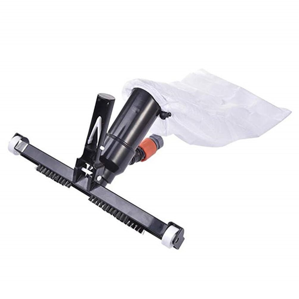 Happyyami 1 Set Swimming Pool net Portable Pool Vacuum Brush Table Vacuum Pool Brush Swimming Pool Vacuum auto vac Hand Vacuum itunt Vacuum vaccume Manual Vacuum Sweeper vacuums tub