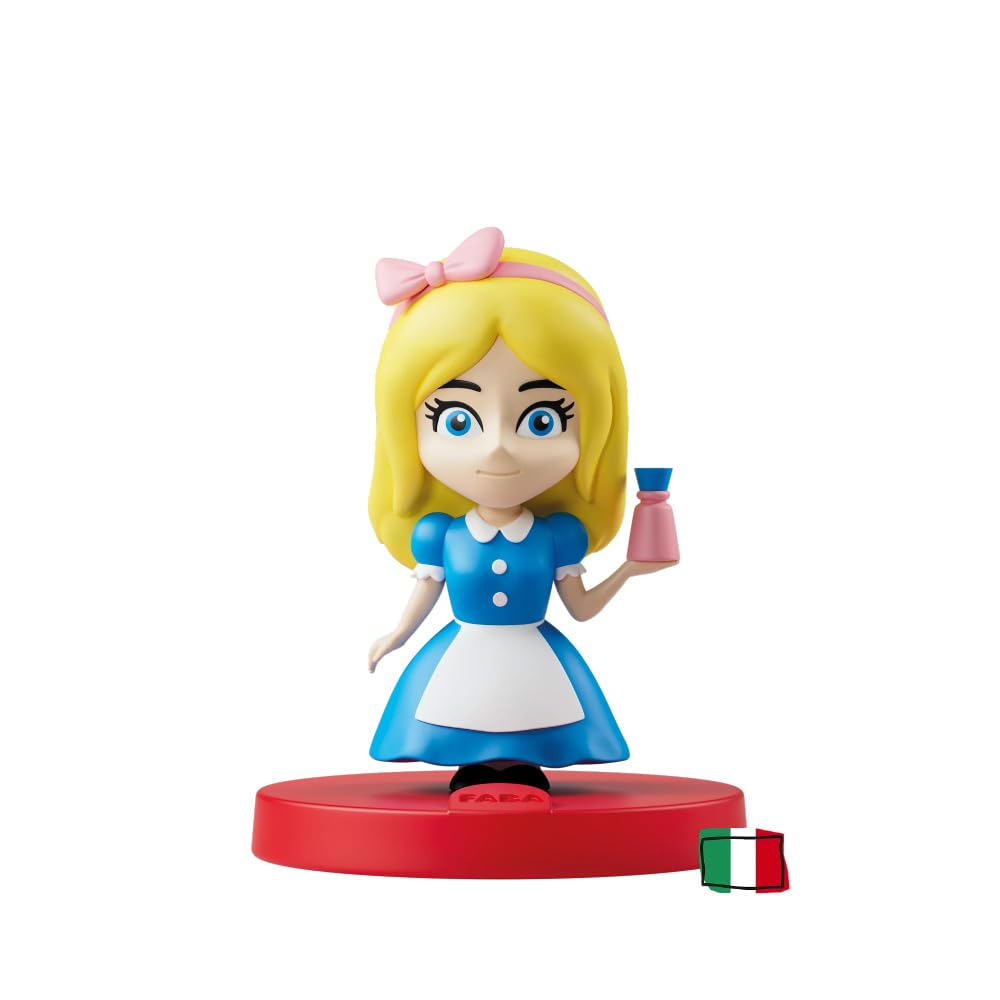 FABA Personaggio Sonoro – Alice e un'altra storia – Storie e fiabe sonore per bambini e bambine 5-10 anni - Ascoltabile Raccontastorie, gioco educativo versione italiana