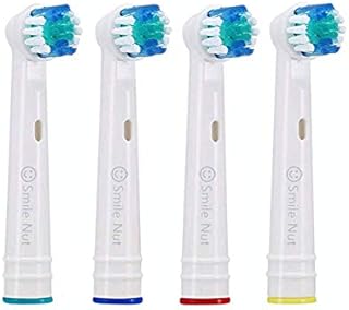 Oral B Compatible Replacement Electric Toothbrush Heads Premium Electric Toothbrushes Adults Heads 4 Pack for Braun Toothbrush Handles Superior Cleaning and Plaque Removal