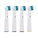 Price comparison product image Smile Nut Replacement Toothbrush Heads 4 Pack with Dupont Indicator Bristles for Whitening & Gum Care Compatible with Oral B Electric Toothbrushes
