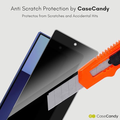 Image of Casecandy - (2 Pack Privacy Tempered Glass Screen Protector for | HD Galaxy Privacy Glass Protector Guard - HD (For Fold 7)