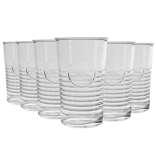 Bormioli-Rocco-Officina-1825-Ridged-Highball-Cocktail-Glasses-Set-475ml-Pack-of-6 Bormioli Rocco Officina 1825 Ridged Highball Cocktail Glasses Set 475ml Pack of 6