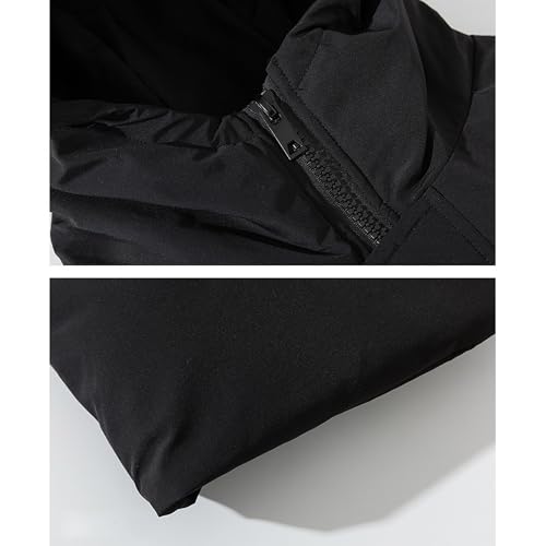 Abrigos de invierno para hombre chaqueta larga de alta protección 5