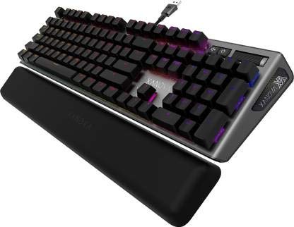 Xanova Magnetar Mechanical Gaming Keyboard with Cherry MX RGB Blue Switches (Space Gray)