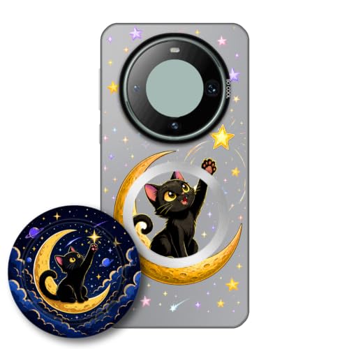 JGOYGYI Case for Huawei Mate 60 Pro with Magnetic Detachable Grip Stand