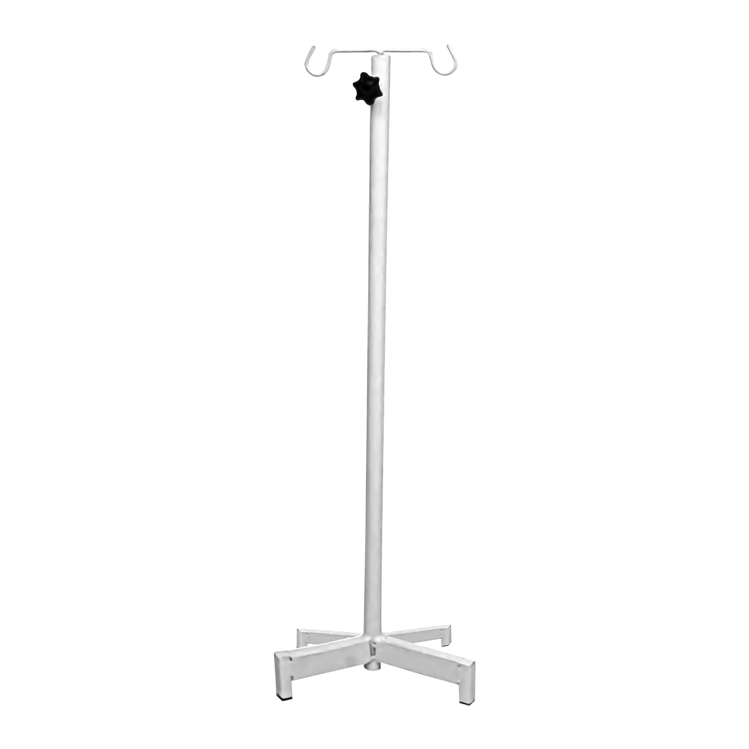 RESTURA Metal Saline IV Stand For Hospital Bag Holder | Infusion Stand | Adjustable height Hose Stand | IV Bag Stand with 2 Hooks 4 FT - White Color (B0CWD2ZMJK) Amazon Price History, Amazon Price Tracker