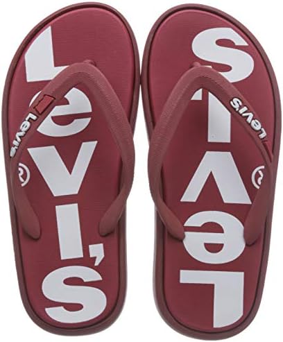 Levi's Men Delamar Slippers Regular Red 