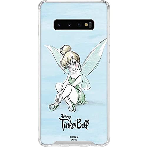 Skinit Clear Phone Case Compatible With Samsung Galaxy S10 Plus - Officially Licensed Disney Tinker Bell Believe In Fairies Design #TOP3