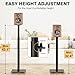 TVON Speaker Stand Height Adjustable from 32