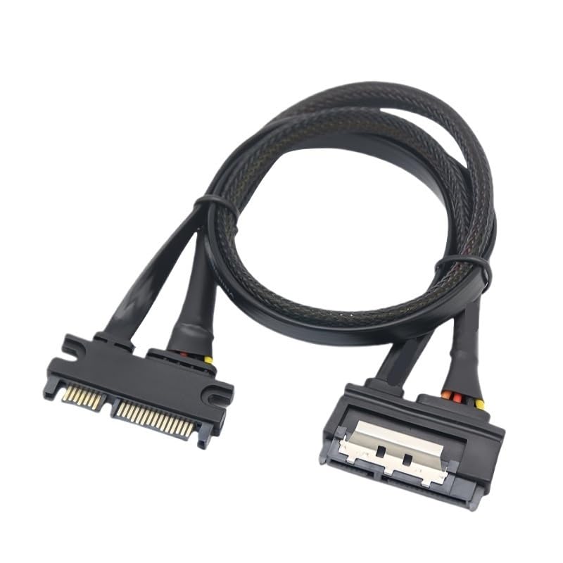 Cable Extensor SATA 7+15PIN 30CM para Disco Duro miniatura 5