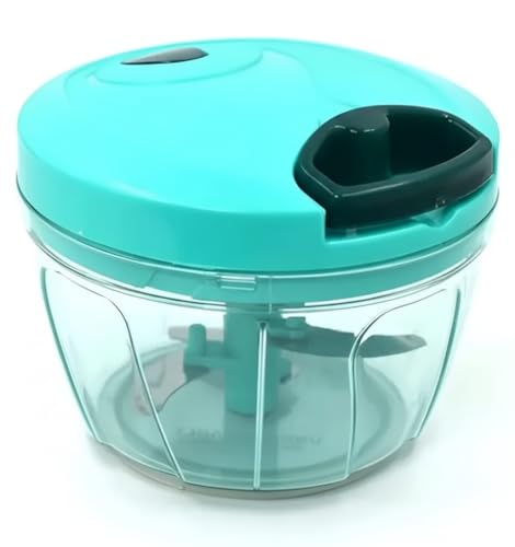 Vegetable Chopper for Kitchen with 3 Blades for Effortlessly Chop...