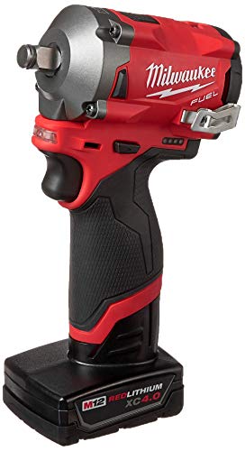 M12 Fuel Stubby 1/2" Impact Wrench Kit #TOP1