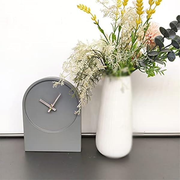 n/a Retro Art Pendel klocka stil Nostalgisk trä sovrum vardagsrum dekoration klocka (Color : Blue,White, Size : As show)