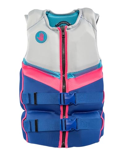 Gilet de sauvetage femme tca ride uscga pfd bleu marine gris