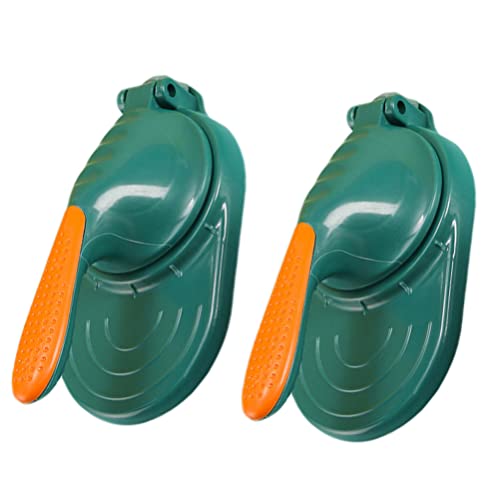 UPKOCH 2 Uds Máquina De Prensa Para Bolas De Masa Hervida Envoltorio Prensador De Masa Prensa De Piel Para Bolas De Masa Herramienta De Prensado De Cocina Para Wonton Ravioli Pierogi Cover