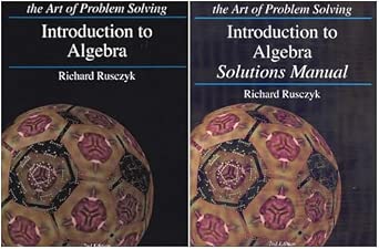 Richard Rusezyk Art of Problem Solving Series Introduction to Algebra 2-Book Bundle Set ...