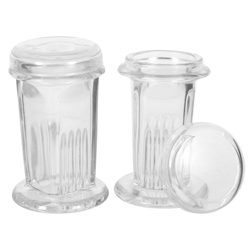 Bocal de laboratoire Cabilock en verre haute performance avec couvercle