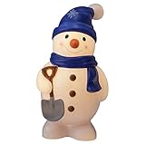 タカショー ガーデンライト ブローライト スノーマン 約幅31cm×高さ58cm シャンパンゴールド イルミネーション 屋外 間接照明 防水 やさしい笑顔でお出迎え 樹脂 LIT-BL03L