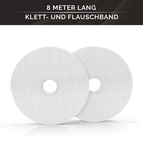 Klettband selbstklebend Levani Premium 8 Meter für starken Halt