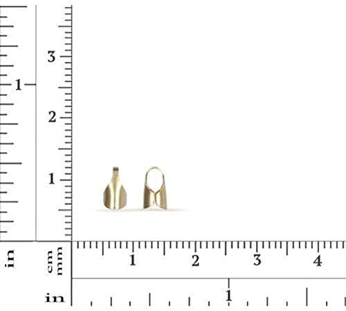 End Cap W/Ring 14Kt Gold Filled (3mm ID) - 10pcs (10540)/1